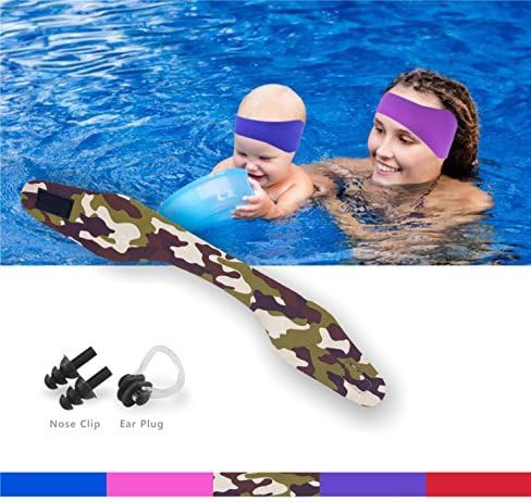 KHEJA Jelleo Swimming Headband by with Free Swimming Earplugs - For 10 Years and up