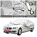 Big Ant Car Cover,Breathable Waterproof Car Covers All Weather Full Size Outdoor Snow Cover Custom Fit Sedan Up to 190 Inches-Sliver