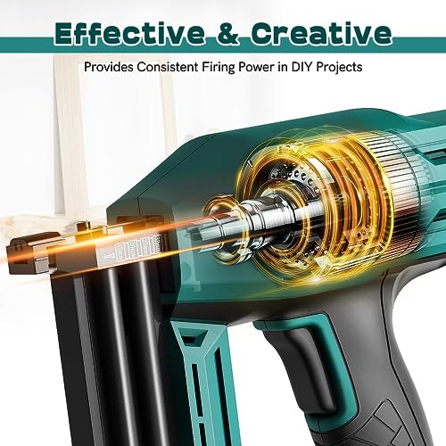 NEU MASTER Electric Brad Nailer, NTC0040-AU Electric Nail Gun/Staple Gun for DIY Project of Upholstery, Home Improvement and Woodworking