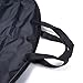 Topnaca MTB Mountain Road Bike Cycling Soft Wheel Bag with Nylon (Black (Pack of 2))