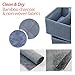 3 Pcs, 24-Cell, 7-Cell, 6-Cell Underwear Socks Ties Bra Drawer Organizer Storage Box,Bamboo Charcoal Abosrbs Moisture and Smell