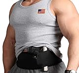 Concealed Carry Holster; Fits Most Gun Sizes; Quick Unlock, Silent Gun Holsters; Carry IWB OWB Appendix; Professional Handgun Belly Band Holsters for Concealed Carry for Women and Men