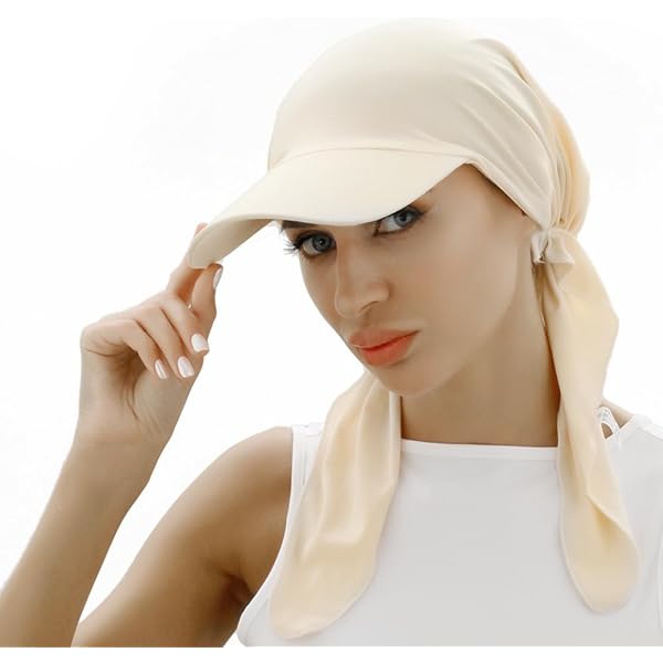 Amazon.com: Pre-Tied Head Scarf Hat Baseball Turban Cap Stretchy