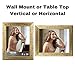 Icona Bay 8x10 Gold Picture Frame, French Baroque Style Photo Frame 8 x 10, Wall Mount or Table Top, Regency Collection