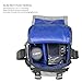 Amzbag Camera Bag DSLR Camera Messenger Bag Case with Shoulder Strap Carrying Shoulder Bag for Four Third, Hybrid, and High Zoom, Mirrorless Camera and Instax Instant Camera (Grey)