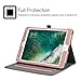 Fintie Case for iPad 9.7 Inch 2017 / iPad Air 2 / iPad Air - [Corner Protection] Multi-Angle Viewing Folio Stand Cover w/Pocket, Auto Wake/Sleep for iPad 2017, iPad Air 1 2 (Glitter Pink)