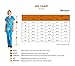 Dagacci Medical Uniform Women's Scrubs Set Stretch Ultra Soft V-Neck Top and Pants Burgundy M