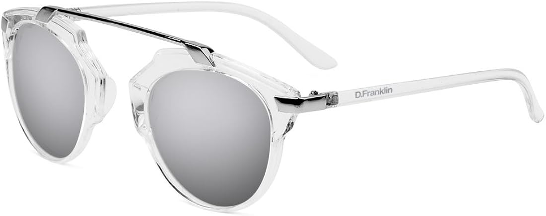 Urban Beach Sunglasses: Occhiali Unisex Con Lenti Polarizzate Blu - Trasparenti, Taglia M