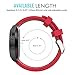 Gear S2 Classic / Gear Sport Watch Band, MoKo Soft Silicone Watch Strap for Samsung Gear S2 Classic SM-R732/R735/Moto 360 2nd(Men's 42mm 2015)/Ticwatch 2/Gear Sport SM-R600 Smartwatch, RED