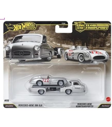 Amazon.com: DieCast Hotwheels Benz 300 SL - HW Speed Graphics 9/10