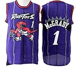 Men's Adult #1 Tracy McGrady Jersey Purple