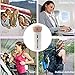 2 Pieces 4 in 1 Travel Dispenser, CHIVENIDO Lotion Shampoo Gel Travel Dispenser Bottle Sets Shower Bottles Refillable Travel Bottles for Makeup Travel Supplies