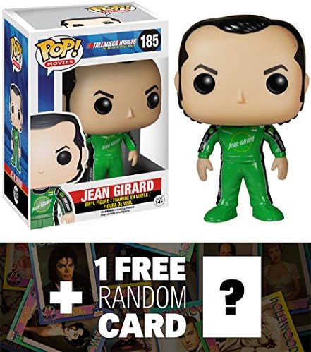 Jean Girard: Funko POP! x Talladega Nights Vinyl Figure + 1 FREE Official Hollywood themed Trading Card Bundle [54946]