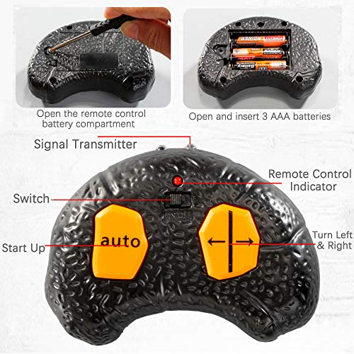 PWTAO RC Snake Toy: Remote Control Python, Infrared Receiver, Electric ...