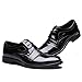 YangXieJiang Lace Up Patent Leather Dress Shoes Formal Wedding Oxford 8015