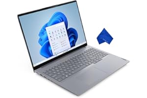 Lenovo ThinkBook 16 Gen 8 16" WUXGA Laptop – Intel Core 7 240H, 8GB RAM, 512GB SSD, Windows 11 Pro, Newest Model (with Microf