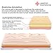 Suture Training Kit Suture Pad 7'' x 5'' with Pre-Wounds, Suture Practice Pad for Practice and Training Use| 3 Layer - Muscle, Fat, and Skin | Does not Easily Break, Tear,or Rip (Education Use Only)