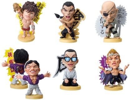 Baki the Grappler - Strongest Ground Deformation Figure (12pcs) (PVC Figure)