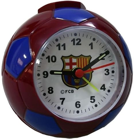 121| RELOJ DESPERTADOR BARÇA, FC BARCELONA EN FORMA DE BALON ...