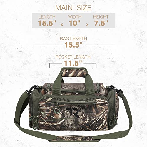 EVER ADVANCED Hunting Blind Gear Bag Camo Duffel Bags Range Carry Bag
