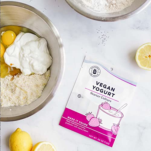 Cultures for Health Vegan Yogurt Starter Culture 4 Packets DirectSet