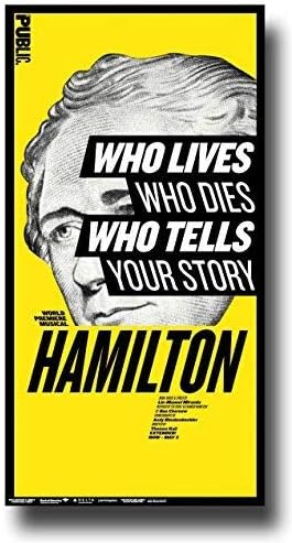 Amazon Com Concert Promoter Hamilton Poster Broadway Musical