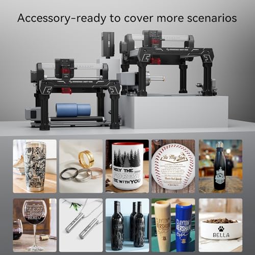 AtomStack Swift Mini 3W Grabador Láser para Principiantes, Máquina de Grabado y Corte Láser de Diodo, Área 135×145 mm, Plug & Play, Software Gratis con IA, WiFi/USB, Compatible con LightBurn