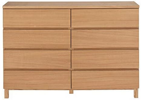 Amazon Co Jp 無印良品 オーク材チェスト4段 幅1cm 幅1 奥行40 高さcm ホーム キッチン