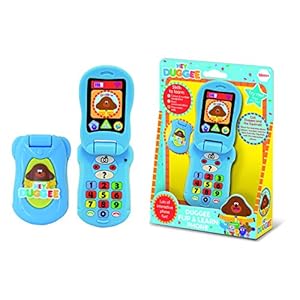 Hey Duggee Flip & Learn Toy Phone For Kids - Helps Child Development, Learning, Problem Solving, Communication, Hand-Eye…