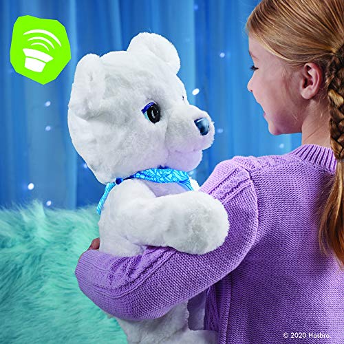furReal Polar Bear Cub Interactive Plush Toy, Ages 4 and Up (Amazon