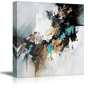 Canvas Wall Art for Living Room,Bedroom Home Artwork Paintings Abstract Picture Ready to Hang - 12x12 inches