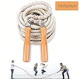 Nideo Double Dutch Jump Ropes Long Jump Rope for Game/Skipping Rope Multiplayer Group -16ft-22.9ft-32ft-49ft-for School, Company, Fun Games,Agility Play