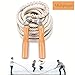 Leadfan Double Dutch Jump Ropes Long Jump Rope for Game/Skipping Rope Multiplayer Group -16ft-22.9ft-32ft-49ft-for School, Company, Fun Games,Agility Play