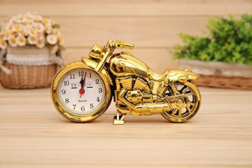 XINGFUYIJIA Vintage Mini Motorcycle/Bicycle Model Alarm Clock Battery Powered desk shelf clock Creative Christmas Gifts (3)