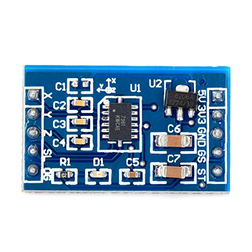MMA7361 Accelerometer Module Tilt Slant Angle Sensor Suitable for High Speed Corresponding Noise Power Environment