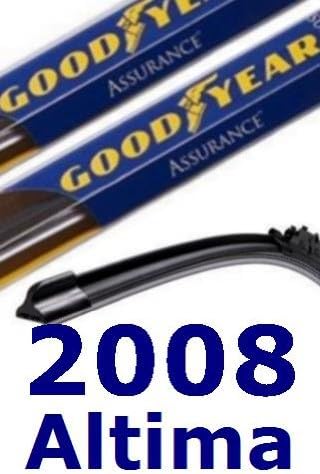 Amazon Com 2008 Nissan Altima Replacement Windshield Wiper 2 Blades Automotive