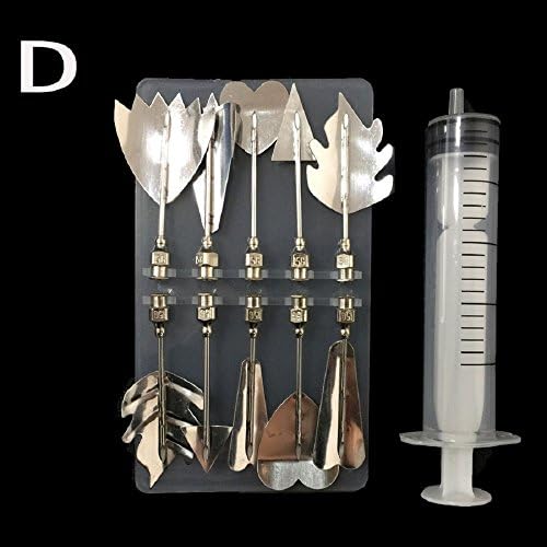 Oi Max 11pcs/set 3D Jelly Flower Art Tools Jelly Cake Gelatin Pudding Nozzle Cake Tools