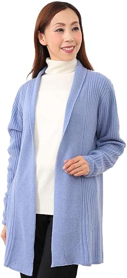 Amazon Co Jp カシミヤ１００ カーディガン ニット カシミヤカーディガン カシミヤ カシミア レディース カーディガン 着流し 服 ファッション小物