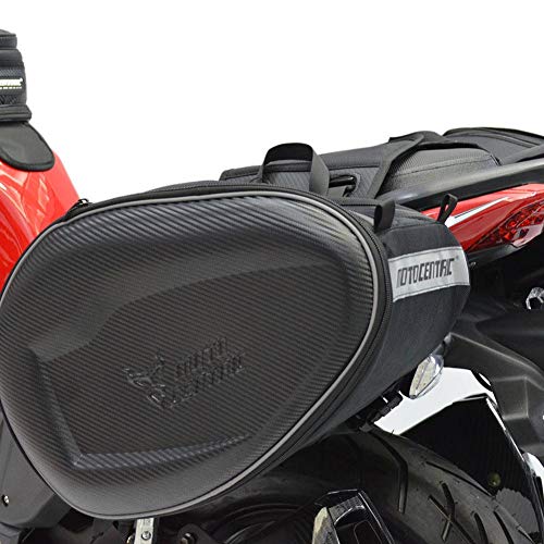 Ya-tube Moto Centric Motorcycle Saddle Bag Waterproof Oxford Travel 41L Capacity Vehicle Equipment Bag