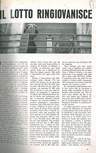 Il lotto ringiovanisce.