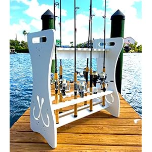 Storeyourboard Étagère De Rangement Pour Canne à Pêche Pouvant Contenir 24 Cannes à Pêche Et Moulinets, Résistant Aux…