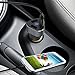 Elzo Car Charger USB Quick Charge 3.0 42W Fast Charge 3 Ports (1 Quick Charge 3.0 Port + 2 Smart Ports) with a 3.3ft Rapid Charge Micro USB Cable for Samsung Galaxy/Note,LG, Nexus, Leaden