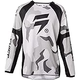 SHIFT MX by Fox Racing Youth White Label Jersey-Posn Camo for Dirt Bike, Motocross, Offroad, & ATV Riding & Racing