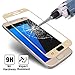[Full Cover] Samsung Galaxy S7 screen protector ,3D Curved Full Coverage ,AUSCREZICON 0.26mm 9H Tempered Glass ,High Definition,for Samsung Galaxy S7 [NOT S7 Edge] Black