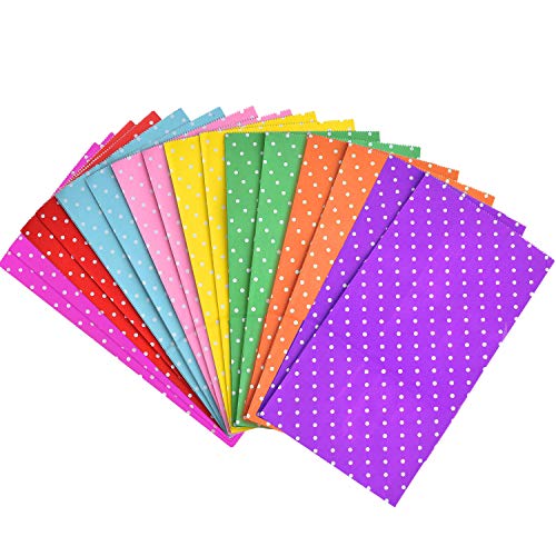 image for Tatuo 24 Pieces Party Bags Gift Dot Paper Bags Grocery Bags Craft Pape
