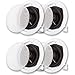 Acoustic Audio R191 in Ceiling/in Wall Speaker 2 Pair Pack 2 Way Home Theater 800 Watt R191-2PRthumb 3