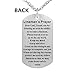 Lineman Prayer Necklace Stainless Steel Dog Tag Gift Idea from Wife Pendant Keyring