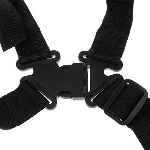 Hanperal Black Comfort Strap Double shoulder,Trimmer Shoulder Strap for Brushcutters / Trimmers / Strimmer Harness, Garden Brush Cutter Lawn Mower Nylon Belt - Thumbnail 5