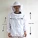 LORJE Beekeeping Bee Keeping Suit Jacket&Gloves& Bee Hive Brush & J Hook Hive Tool Set