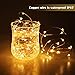 Ylife Fairy Lights Battery Operated, 16.4Ft 50 LED Waterproof Warm White String Lights with Remote, Decorative Copper Wire Mini Lights for Festival Party (2 Pack)
